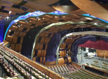 McAllen Performing Arts Center auditorium side view